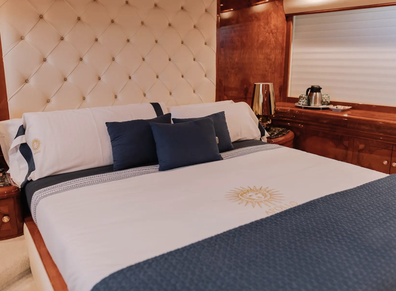 luxury yacht amenities